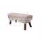 French Style Upholstery Bench,Wooden Frame Bench,Long Upholstery Bench