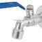 wall mounted long body quick open hose garden bib tap