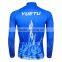 Outdoor sports long sleeve tennis jersey for summer