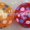 Inflatable Balls Colorful Round Dot Inflatable balls Kid Play Balls fashion Children Bouncing balls