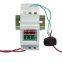2P Din Rail digital Dual LED Voltage Current Meter Voltmeter Ammeter AC 80-300V  0-100A Tester Tools