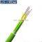 Fiber optic equipment  multi mode PVC Cable Jacket Du Pont Kevlar fiber optic cable for Indoor