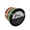Amazon 8 Stands Multicolor 100m 150m 300m 500m 1000m PE fishing line super strong JOF BRAIDED FISHING LINE