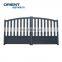 Modern decorative design aluminum house gates front yard gates for residential home