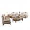 French Style Classic Sofas Wooden Royal Victorian Furniture Living Room Sofa Set Furniture