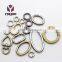 Heart Shaped Metal Carabiner Customized Gate Snap Clip Open Hook Spring