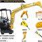 CE EPA China small Hydraulic excavators