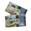 custom wholesale food packing bag frozen seafood packaging bag gusset  pouch with tray