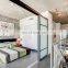aluminium double tempered glass sliding doors high quality energy efficient sliding door