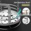 Stainless Steel Kitchen Sink Caddy Organizer Storage Sponge Soap Brush Holder with Drain Pan Tray