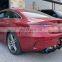 UKISS Automotive Car Parts Rear Lips For Mercedes Benz E Class Coupe W238 C238 Upgrade E63 Rear Diffuser With Exhaust Pipe