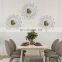 Hot Sale Bohemian Style Rattan Flower Mirror for Wall Home Decorative Wall Art for Living Room Vietnam Manufacturer