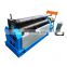 W11 6X2000 factory price mechanical three-roller symmetrical plate rolling machine