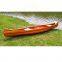 Wooden Cedar Canoe Fishing Kayak Rowing Boat With Paddle