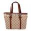 Blue Polka Dot Canvas Beach Bag OEM Production Canvas Tote Bag                        
                                                Quality Choice