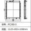 Komatsu PC300-5 Radiator 990*370*130mm hot sale