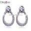 Fashion Earring Jewelery Allibaba com Oval Shape Cubic Zircon Vintage Drop Earrings