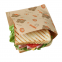 Custom Printing Bread Hamburg Sandwich Food Grade Wrapping Coated Wax Paper