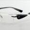 new 2016 latest designer naturally spring hinge rimless eyeglass frames