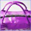 New arrival modern leather gym sport bag with shoe compartment