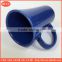 promotion new design ceramic coffee travel mug stoneware tea or beer mug accepte custom design printed decal with handle