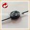 Fashional good quality plastic seal tag with logo string barcode key tag