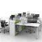 Leisure melamine wooden office furniture, CEOBOSS white office desk (SZ-OD120)