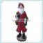 Traditional Resin Statue Handpainted Santa Claus