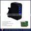 world travel charger power adapter with 4a usb