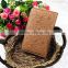 Latest Brown Embossed Flower PU Leather Women Wallets With Zipper