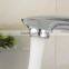 bathroom single handle chrome waterfall basin faucet