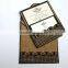 Burlap Natural wedding Invitation