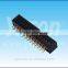 Dongguan supplier 2.54mm pitch two plastics straight DIP plug connector
