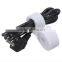 Self adhesive plastic hook double side hook and loop fastener straps