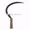 General Purpose Tempered Steel Long Handle Farming Garden Grass Hand Held Palm Sickle