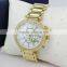 2016 New arrival Luury Fashion Famous Brand watch Female stainless steel Quartz wristwatches ladies men wrist watches for women