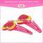 Butterfly shape fashion crystal resin material barrette hair clip women hair accessories