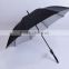 sun umbrella withblack coating , cosplay golf umbrella ,big windproof storm golf umbrella with wind vent