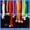 Stereo 3.5mm In Ear Shoelace Earphone Headset Earbud for IPhone For Samsung