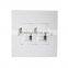 Factory Price High Quality Network Single Port RJ45 Faceplate 86 Type Wall Plate GL-1233