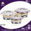 Luxury Abs food warmer with two Hand Shank