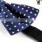 black dot design bow tie with cheap price for suit