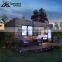 Prefabricated luxury container house prices, Modern living house 2 units 40ft prefab shipping container house for sale