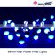 LED decorative serial lights 64mm IP65 rgb dmx pixel module lighting