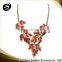 Hot Sell Pink Coral Necklace fancy necklace sets