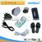 SUNMAS electric slimming massage belt customized LCD screen Fibromyalgia customized non-woven fabrics pads Fibromyalgia
