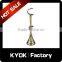 KYOK 19mm antique brass curtain pole wall brackets,curtain hook holdback strong quality curtain accessories