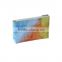promotional portable colorful canvas pouch purse with zipper
