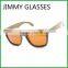 JM430 Brown Bamboo Polaroid Cat. 3 Hand Polished Sunglasses