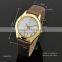 Best Selling Jewelry Brown Leather Wrist Watches Men